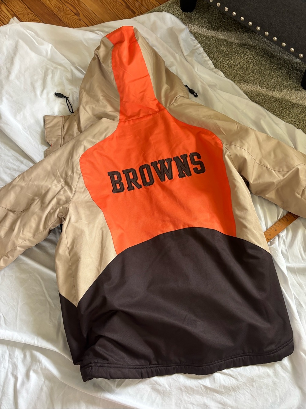 Cleveland Browns Colorblock Hooded Jacket